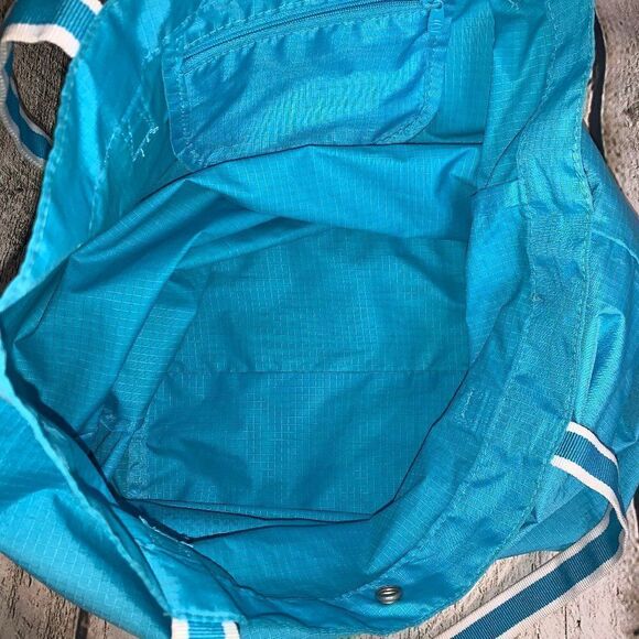 Nike Just Do It Tote Bag | Early 2000s | Light Blue | Unisex - Picture 2 of 8